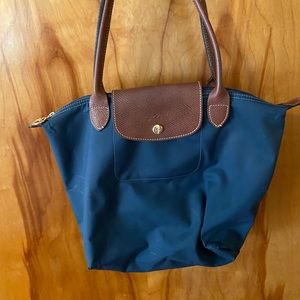 Longchamp medium tote bag - well loved